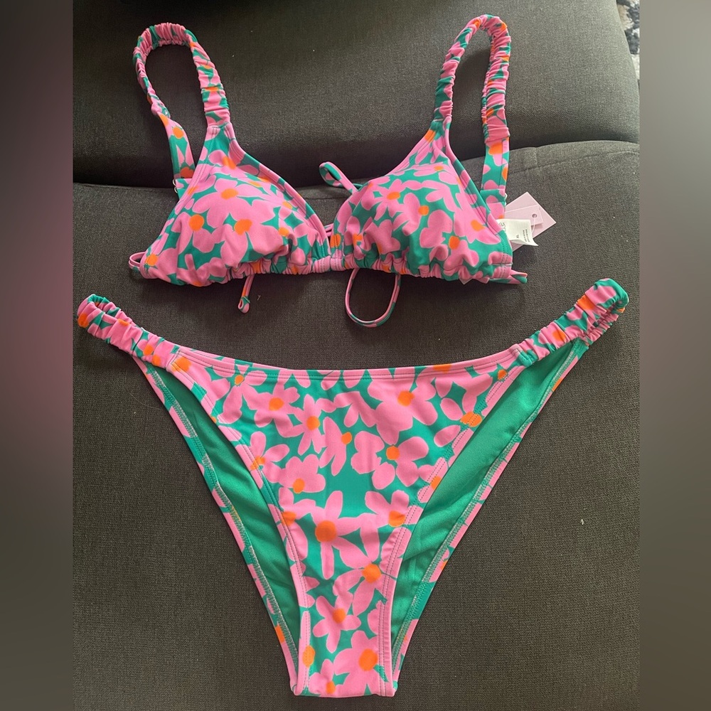 Wild Fable floral bikini